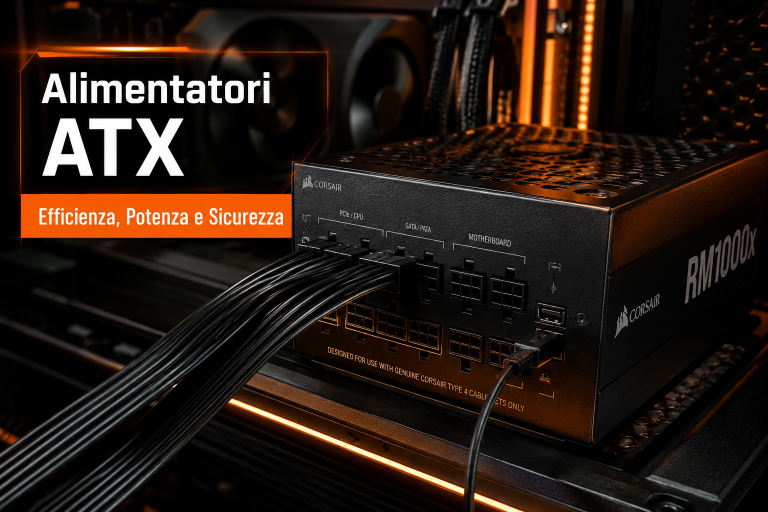L’alimentatore ATX è il cuore energetico del PC desktop